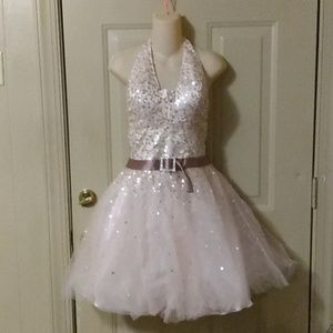 80s Vibe Short Crinoline Satin Formal Pink Barbie Girl Whimsygoth